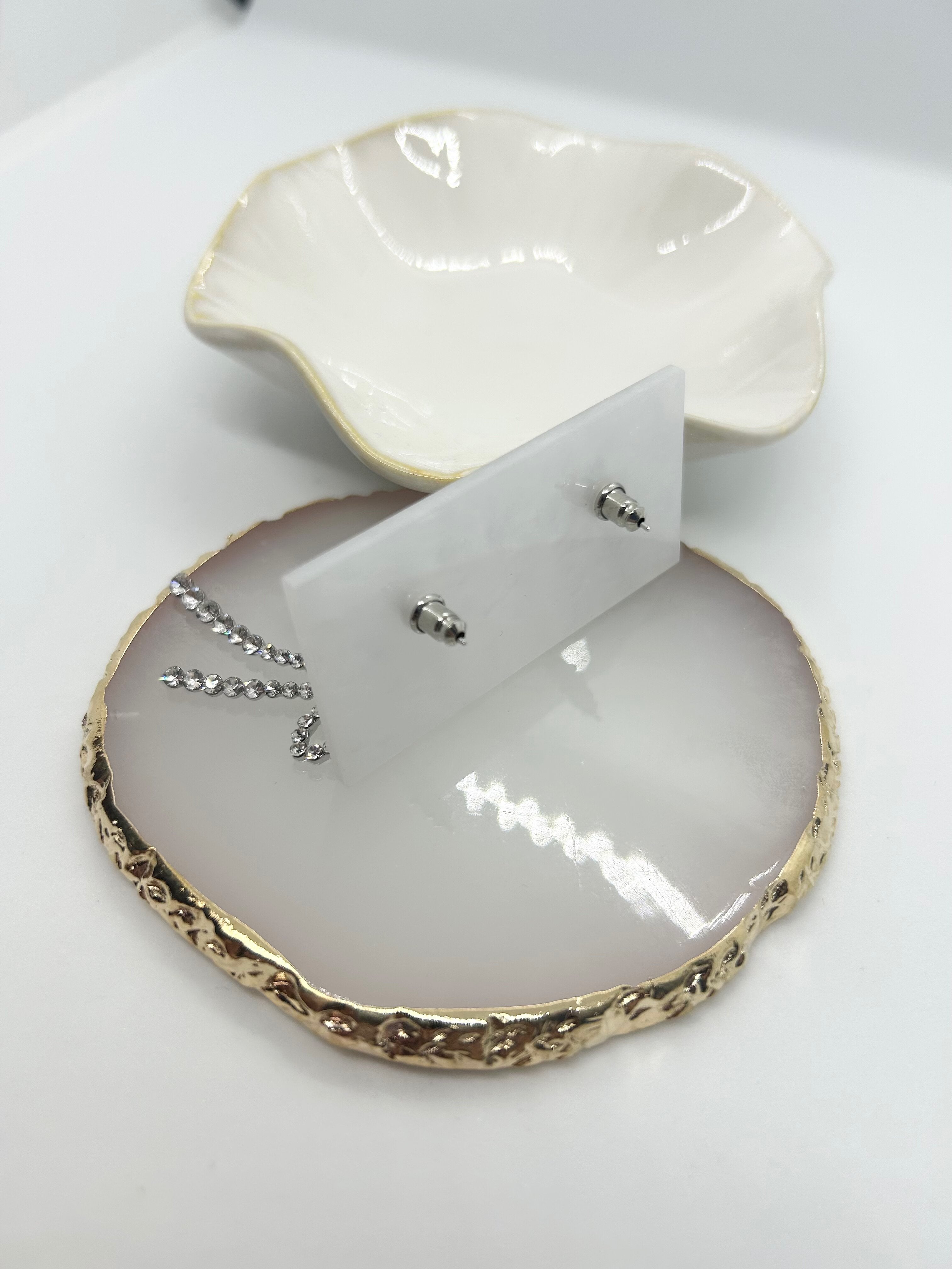 Twinkle Bow & Heart Charm Earrings