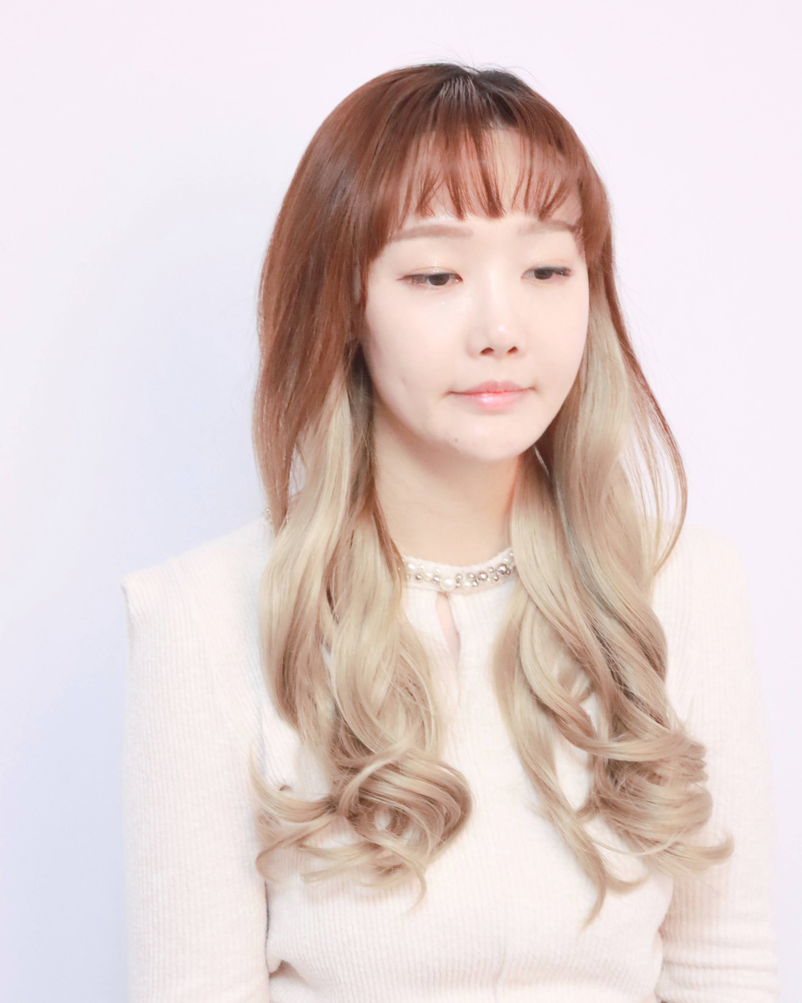 NB Open Half Hair Wig