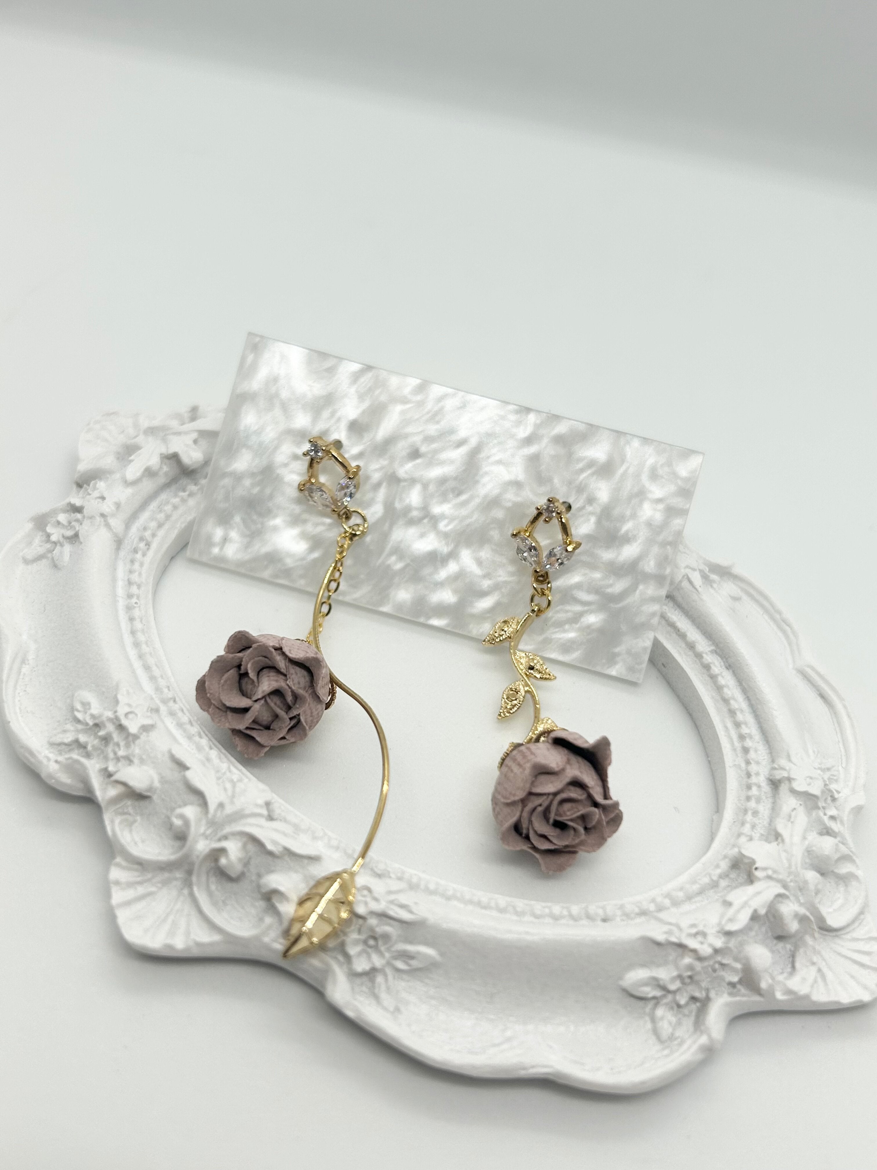 Rosy Whimsy Earrings