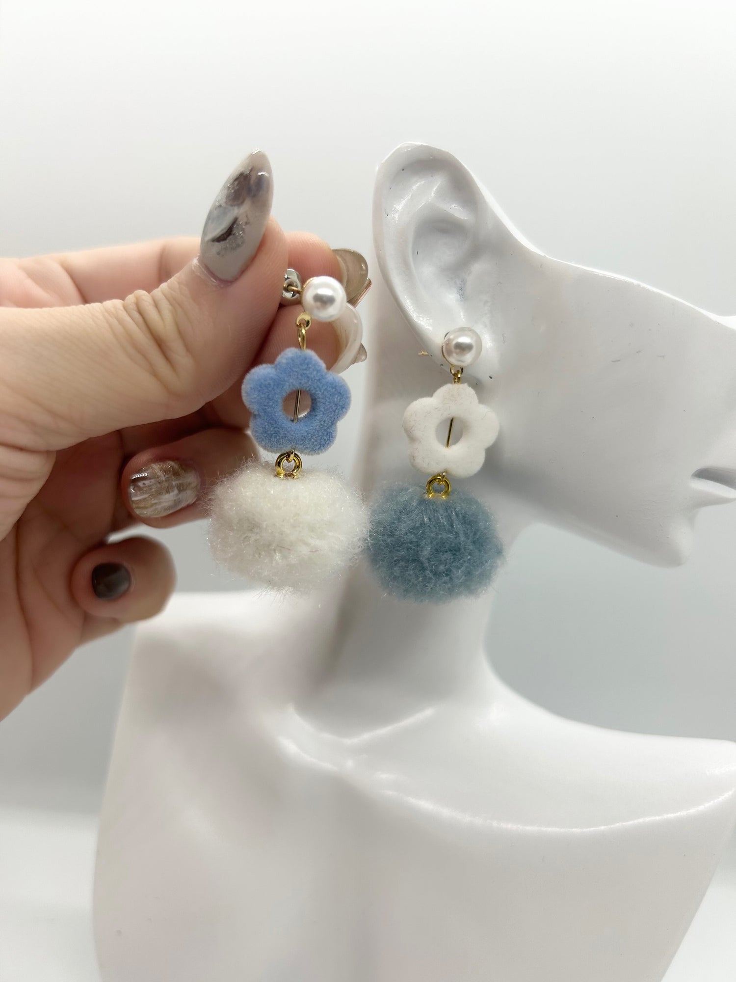 Frosty Bloom Earrings