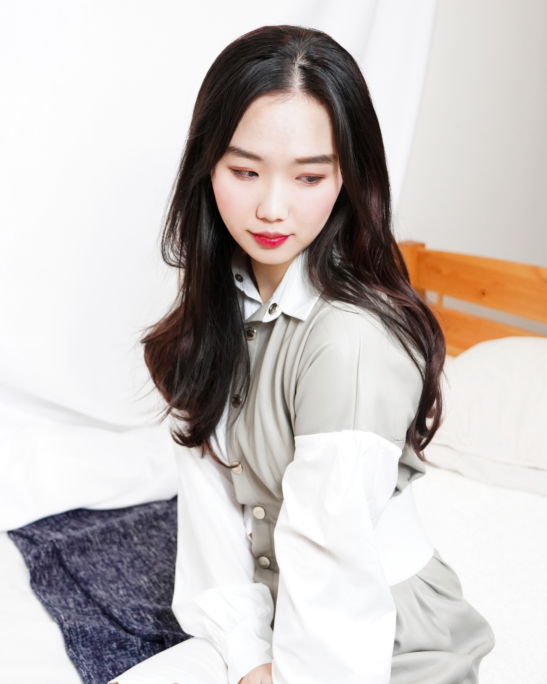 NB Open Half Hair Wig